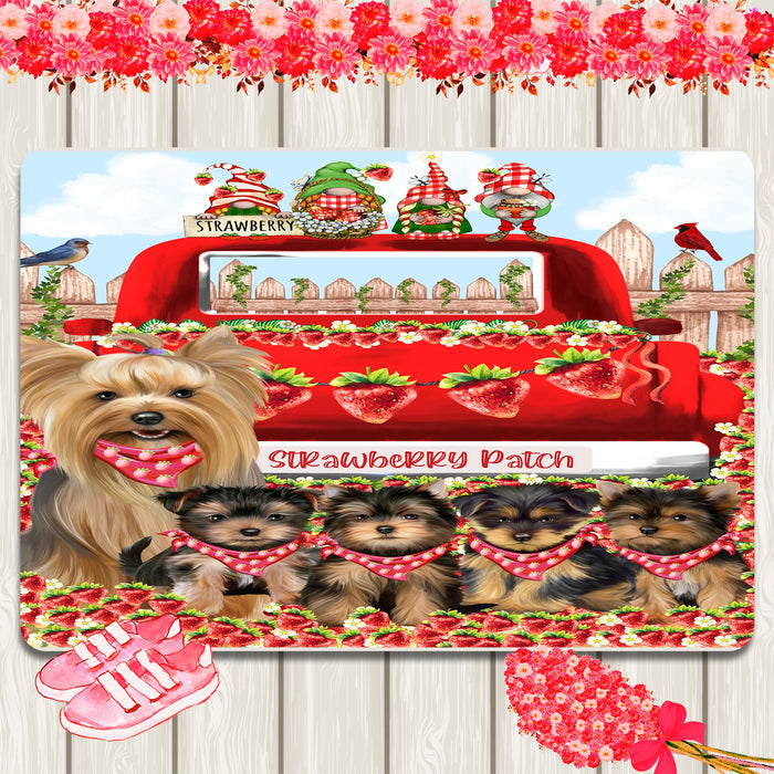 Yorkshire Terrier Area Rug and Runner: Explore a Variety of Personalized Designs, Custom, Indoor Rugs Floor Carpet for Living Room and Home, Pet Gift for Dog Lovers