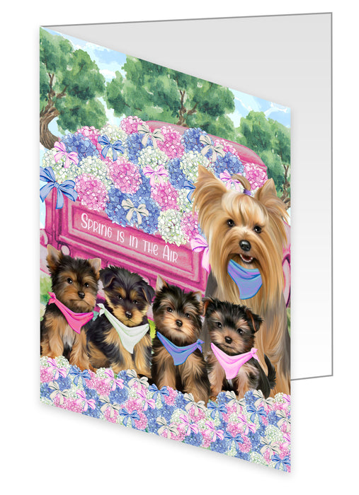 Yorkshire Terrier Greeting Cards & Note Cards: Explore a Variety of Designs, Custom, Personalized, Halloween Invitation Card with Envelopes, Gifts for Dog Lovers