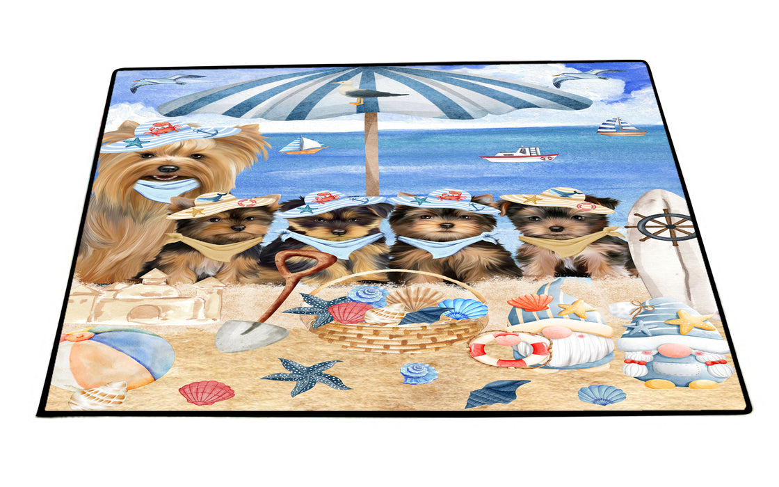 Yorkshire Terrier Floor Mat, Explore a Variety of Custom Designs, Personalized, Non-Slip Door Mats for Indoor and Outdoor Entrance, Pet Gift for Dog Lovers