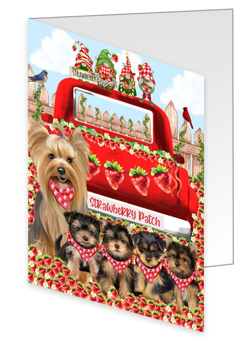 Yorkshire Terrier Greeting Cards & Note Cards: Invitation Card with Envelopes Multi Pack, Personalized, Explore a Variety of Designs, Custom, Dog Gift for Pet Lovers