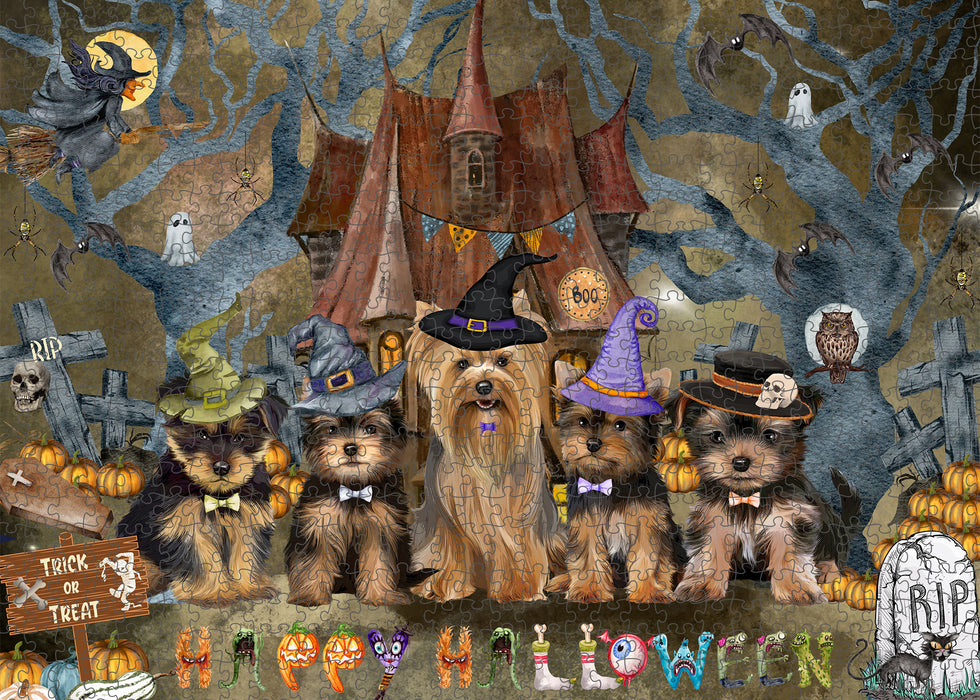 Yorkshire Terrier Jigsaw Puzzle: Interlocking Puzzles Games for Adult, Explore a Variety of Custom Designs, Personalized, Pet and Dog Lovers Gift