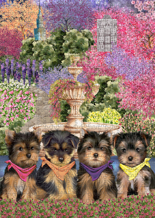 Yorkshire Terrier Jigsaw Puzzle, Interlocking Puzzles Games for Adult, Explore a Variety of Designs, Personalized, Custom, Gift for Pet and Dog Lovers