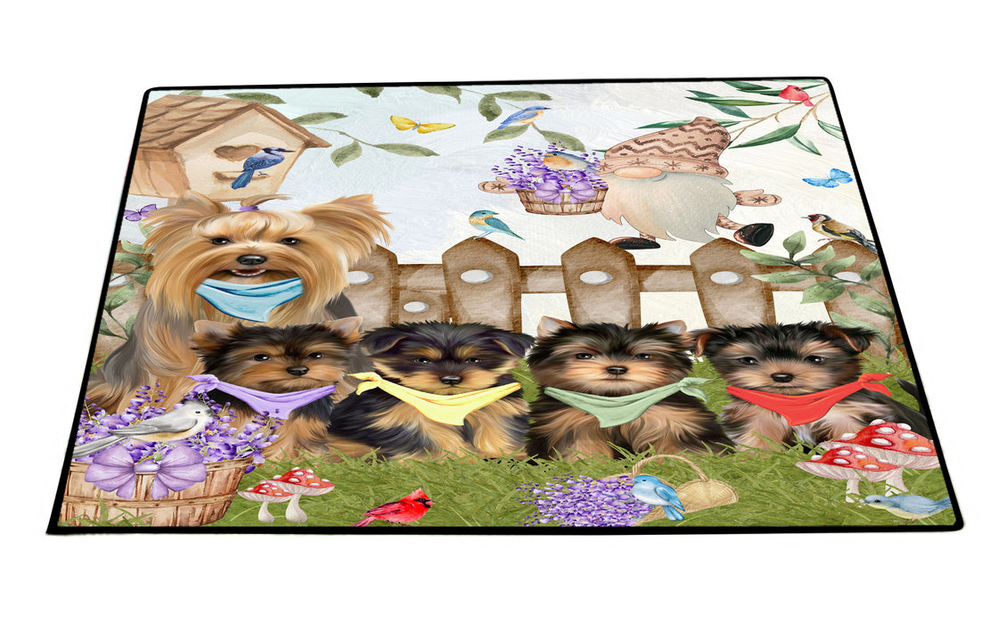 Yorkshire Terrier Floor Mat: Explore a Variety of Designs, Anti-Slip Doormat for Indoor and Outdoor Welcome Mats, Personalized, Custom, Pet and Dog Lovers Gift